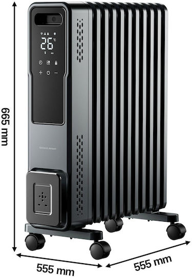 Gotze & Jensen Маслен Радиатор с 10 Ребра 2500W