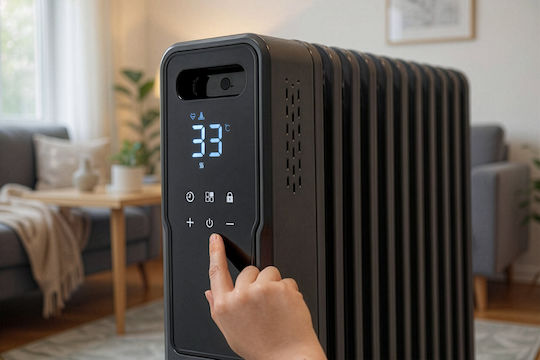 Gotze & Jensen Маслен Радиатор с 10 Ребра 2500W
