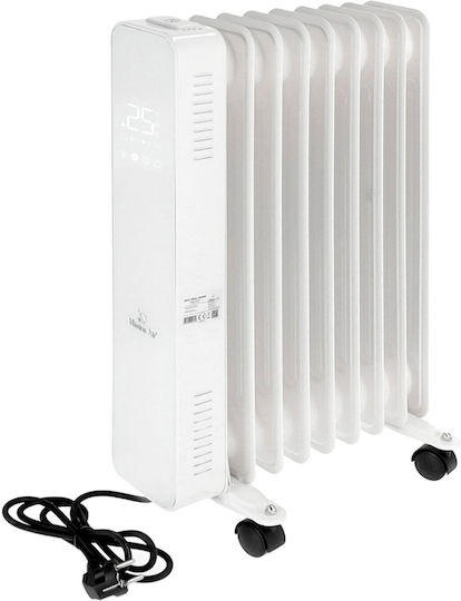 Mission Air Oil Filled Radiator with 8 Slices 2000W