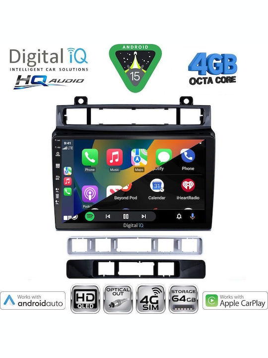 Digital IQ Car Audio System for Volkswagen Touareg 2011-2018 Bluetooth USB WiFi GPS Apple CarPlay Android Auto with 9" Touch Screen