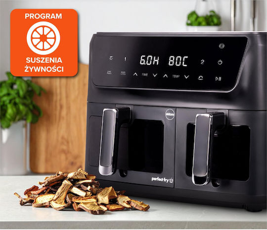 Eldom Air Fryer with Double Removable Container 11l Black FR220