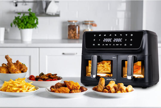 Eldom Air Fryer with Double Removable Container 11l Black FR220