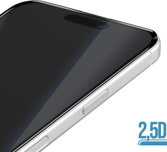 Force Glass Displayschutzfolie Für iPhone 15 Plus / 16 Plus Keramikshield 2.5d 10h Gehärtetes Glas Transparent