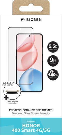 Bigben Connected 2.5d Tempered Glass Honor 400s Smartframe Transparent Șoc Rezistent