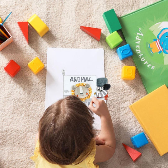 Alista Home Carte De Activitate Leu Din Țesătură Cu Sunete