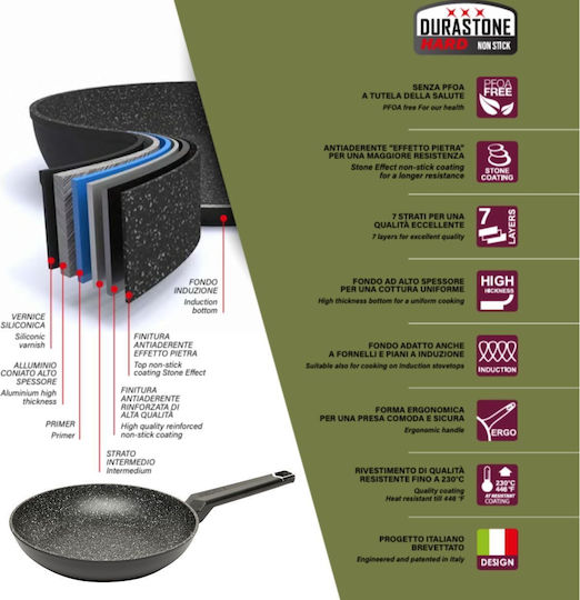 Pedrini Maori 28cm Grill Pan