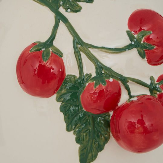 Vază Decorativă Ceramică Della Albă 20.6x19.8xÎ25.5cm
