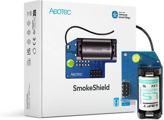 Aeotec Aeotec Smokeshield Z Wave 800 Series Ei Smoke & Heat Detectors Ei650w Ei650iw Ei630w Ei630 Kit