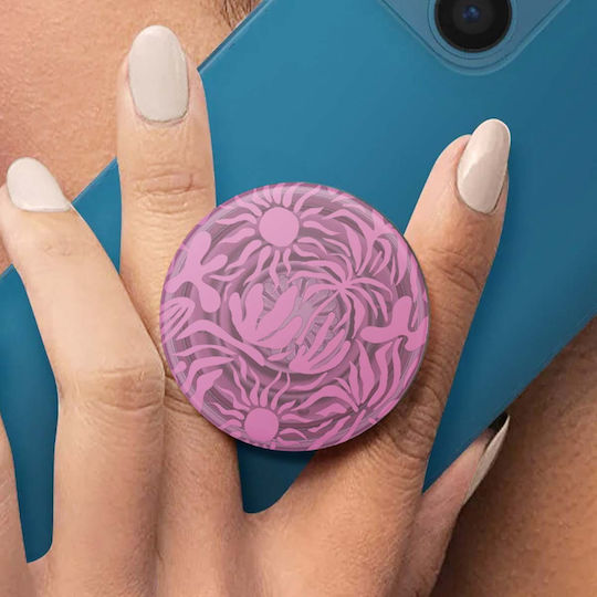 Popsockets Popgrip Suport Smartphone Adeziv Stand Funcție Selfie Roz