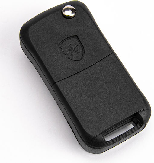 Foldable Key Shell Porsche Cayenne Hu66 3 Buttons 95563794422