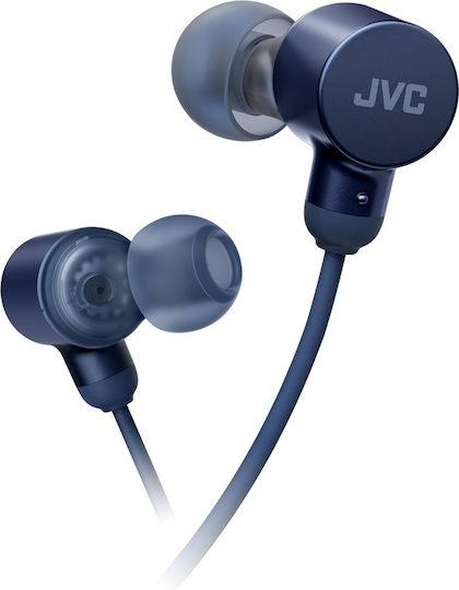 Jvc Ha-fr29uc-a-u Căști In-ear Cu Fir Microfon Usb-c Funcție Mod Sunet Husă Albastre