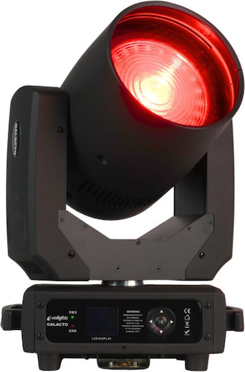 Evolights Galacto Movable Head 120w Rgbl Led + 24x0.1w Rgb Smd5050 Led Effect Ring