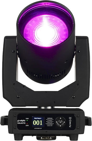 Evolights Galacto Movable Head 120w Rgbl Led + 24x0.1w Rgb Smd5050 Led Effect Ring