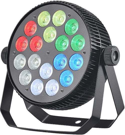 Light4me Party Par 18x10w RGBW Stage Projector