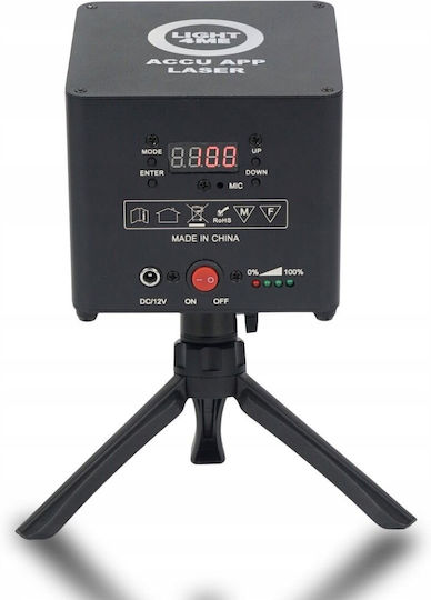 Light4me Accu App Laser Rechargeable Portable RGB Laser Projector App
