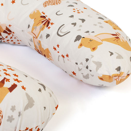 Dimcol Pregnancy & Breastfeeding Pillow White 50cm