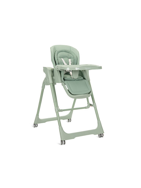 Lorelli Nomino Foldable Baby Highchair 2 in 1 Green