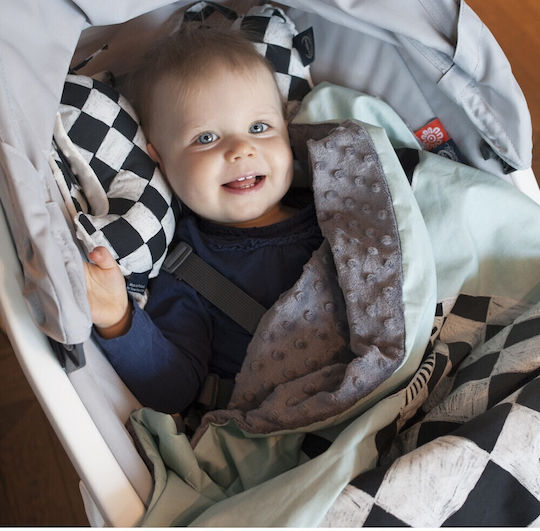 La Millou Pillow Stroller Fly me to the Moon Sky-Grey