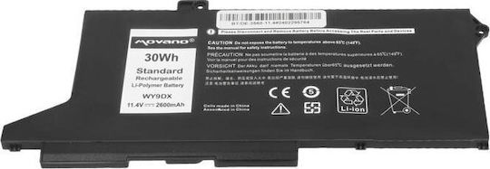 Movano Compatible Battery for Dell Latitude / Precision Dell Latitude 5420 5520 Precision 3560 with 3200mAh