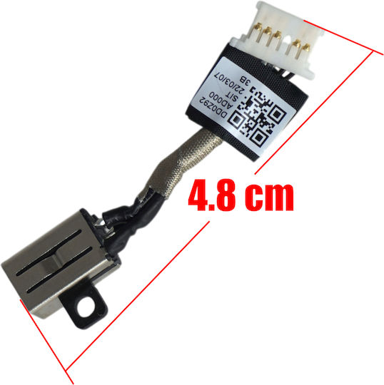 Laptop Universal Netzteil Dc Power Jack Socket Dell Dd0z92ad000 4.8cm 5pins Код.31171