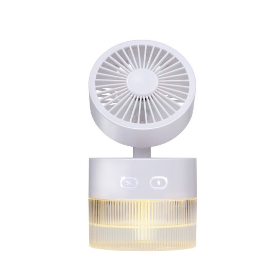 Table Fan USB Spray Light Multicolour 350ml 4 Colors Lifetime Air