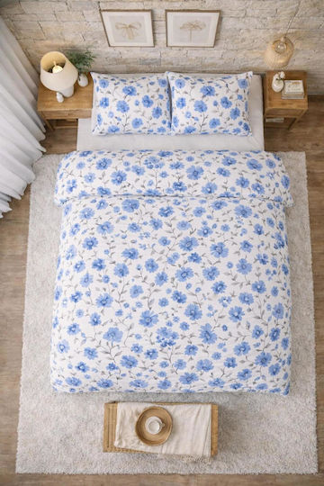 SteweHome Double Set 200x230cm Blue