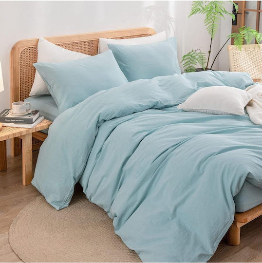 SteweHome Σετ Ημίδιπλη 180x220cm Εκρού SteweHome Σετ Ημίδιπλη 180x220cm Εκρού
