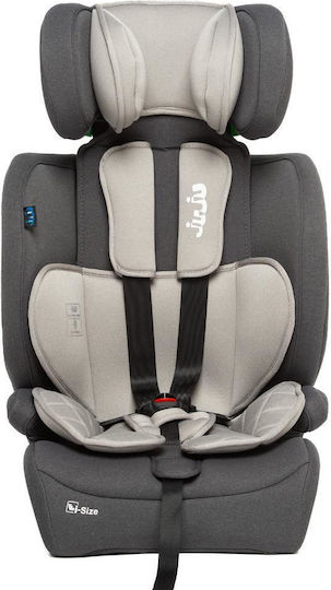 Juju Pro Rider Καθισματάκι Αυτοκινήτου Booster i-Size με Isofix Γκρι