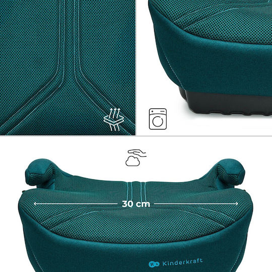 Kinderkraft I-BOOST 2 Baby Car Seat Booster i-Size with Isofix Green
