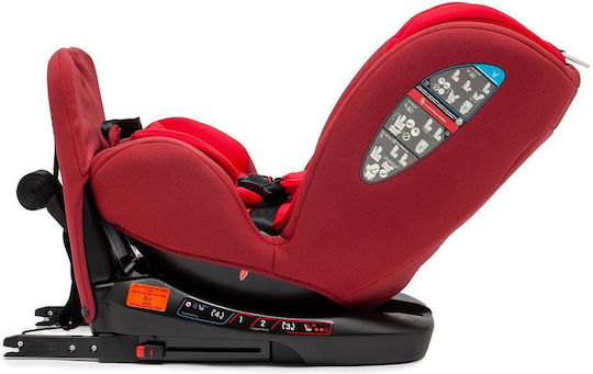 Juju Total 360 Car Seat i-Size with Isofix Red