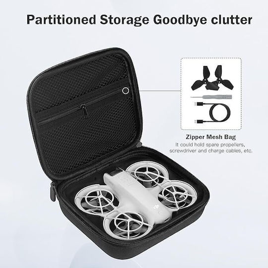 Husă Transport Neagră pentru DJI Neo 18.5x6x16cm