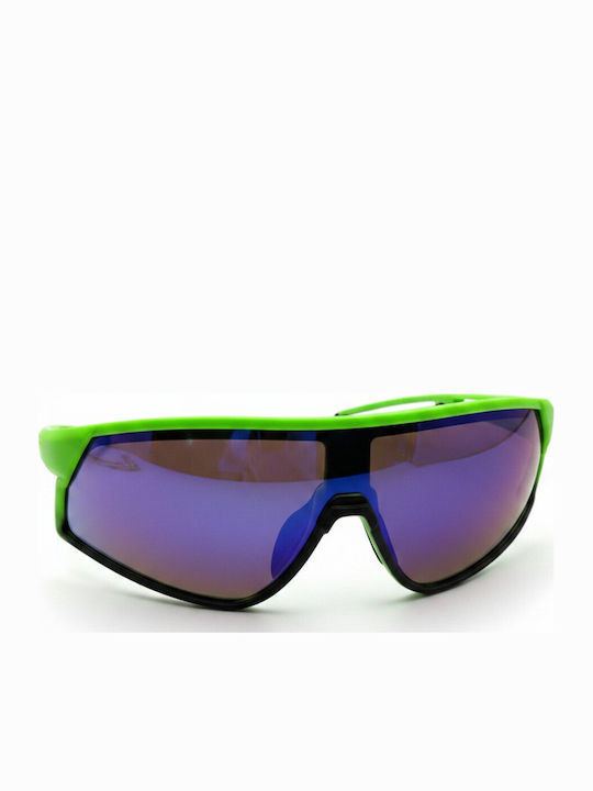 V-store Unisex Sunglasses With Green Frame With Polarized Lens