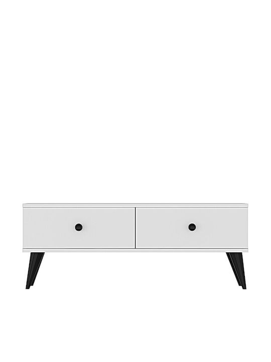 Έπιπλο Τηλεόρασης Μαύρο Μ120xΠ30xΥ41cm