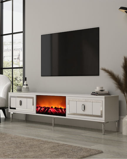 Έπιπλο TV Επιδαπέδιο Συνθετικό Ξύλο 150x30x41εκ. Έπιπλο TV Επιδαπέδιο Συνθετικό Ξύλο 150x30x41εκ.