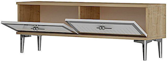 SteweHome TV-Ständer Gold M120xΠ30xH41cm
