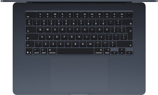 Apple MacBook Air 15.3" IPS Retina Display (M5-10-ядрен/24GB/512GB SSD/10-Core GPU) с Зарядно 40W Midnight (Английски (САЩ) Клавиатура)