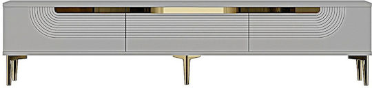 TV-Ständer Gold M180x12.8Tiefe30xHöhe41cm