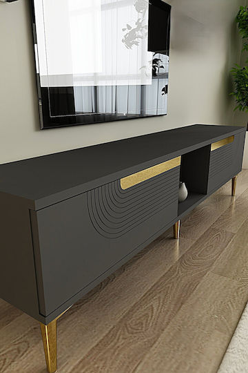 Έπιπλο TV Επιδαπέδιο Travertine 150x30x41εκ. Έπιπλο TV Επιδαπέδιο Travertine 150x30x41εκ.