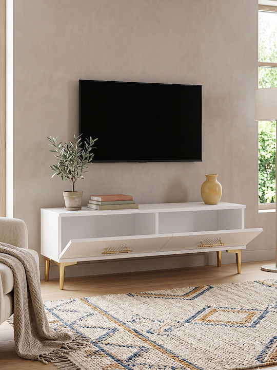 Stand TV Auriu L120xA30xÎ41cm