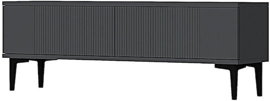 TV-Ständer Schwarz M120xP30xH41cm SteweHome