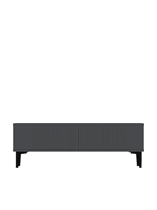 TV-Ständer Schwarz M120xP30xH41cm SteweHome