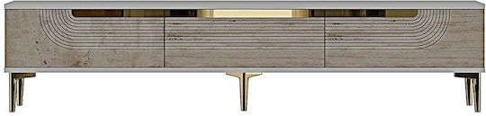 TV-Ständer Gold M180xT30xH41cm