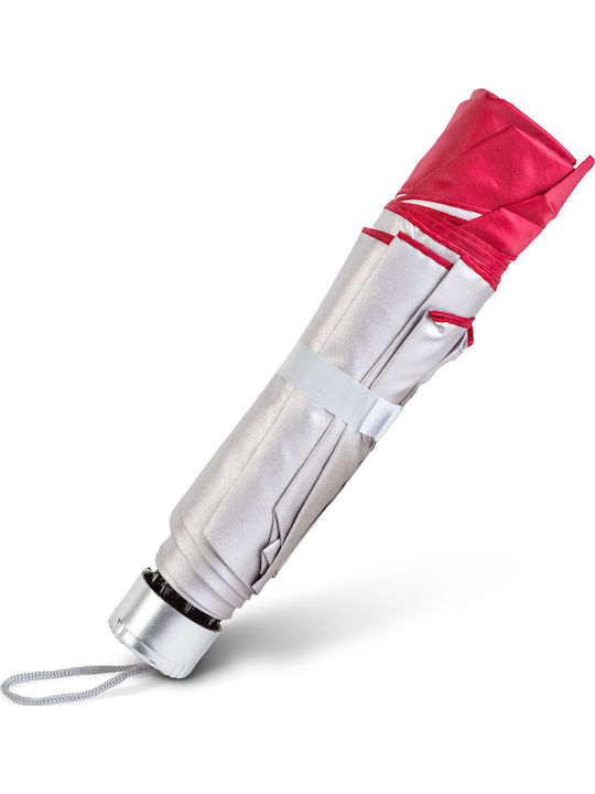 Alista Home Umbrelă De Ploaie Compactă Roșie
