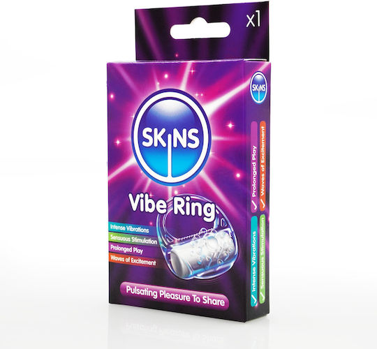 Δονούμενο Δαχτυλίδι Πέους Skins Vibe Ring Skins Sexual Health