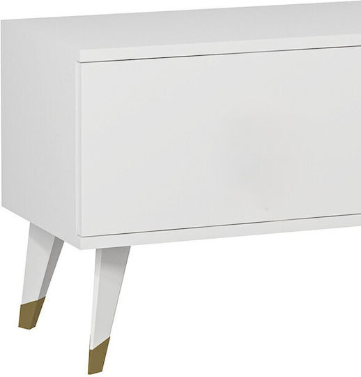 Stand TV De Podea Albastru 150x30x46 cm