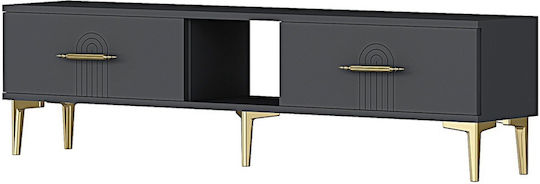TV-Ständer Gold M150xP30xH41cm