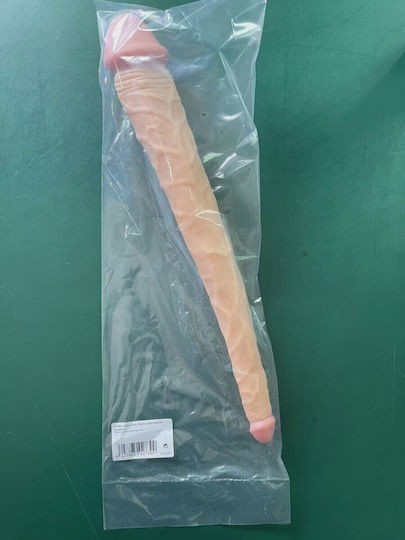 Ρεαλιστικό Διπλό Ομοίωμα Πέους Natural 36 Cm
