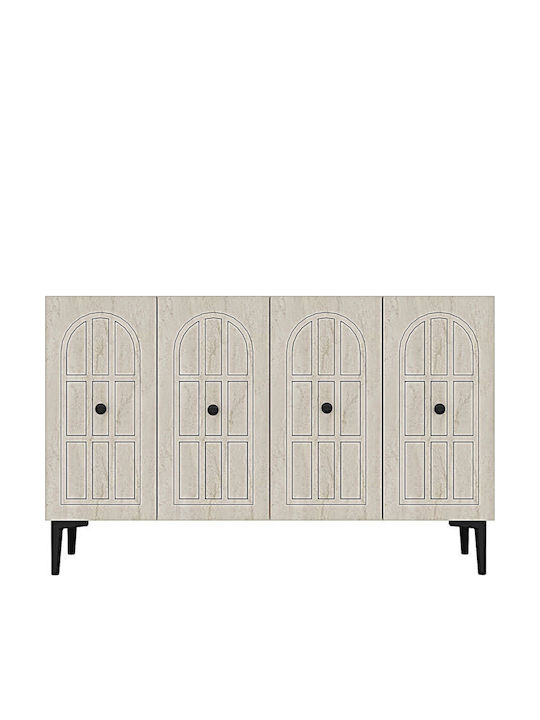 Brown TV Stand L120xD32xH75cm