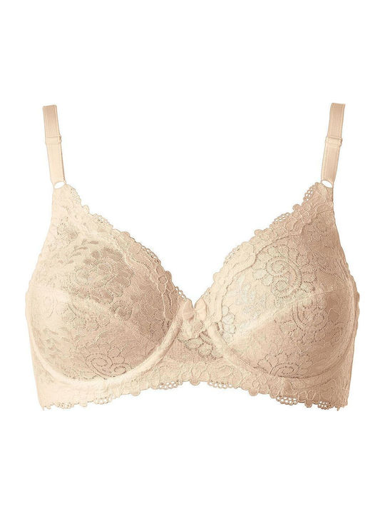 Compliment Bra without Padding Underwire Beige