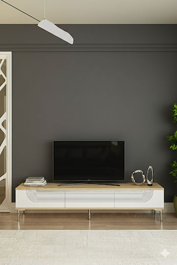 TV-Ständer Gold M180xT30xH41cm